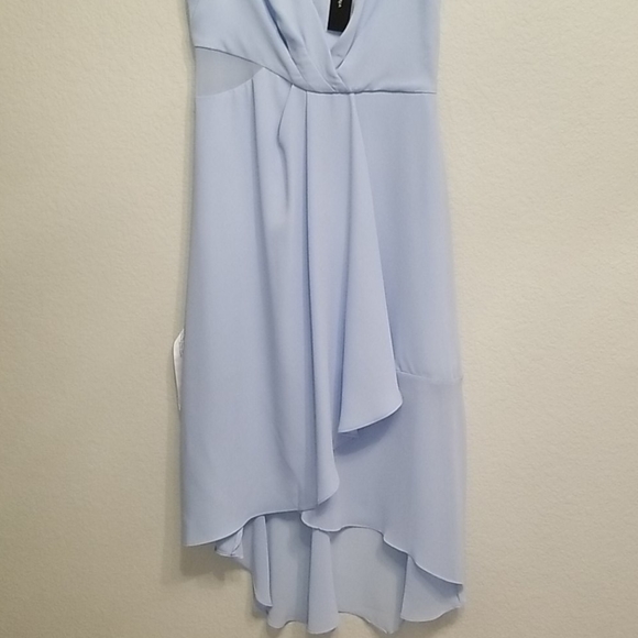 BCBG MAXAZRIA Chiffon Layer Midi Dress - Picture 10 of 13